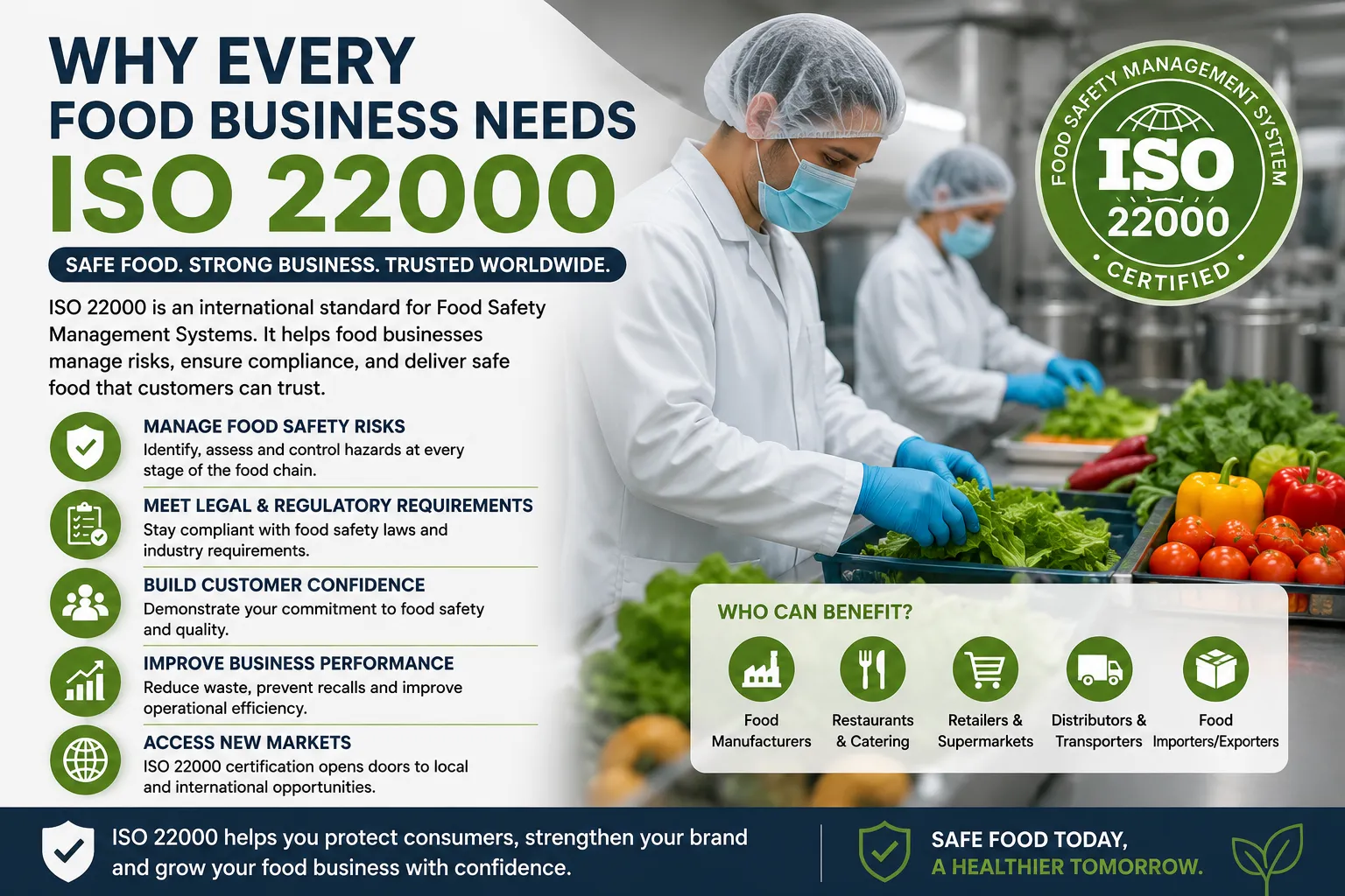 Why Every Food Business Needs ISO 22000 | WIZMS Dubai