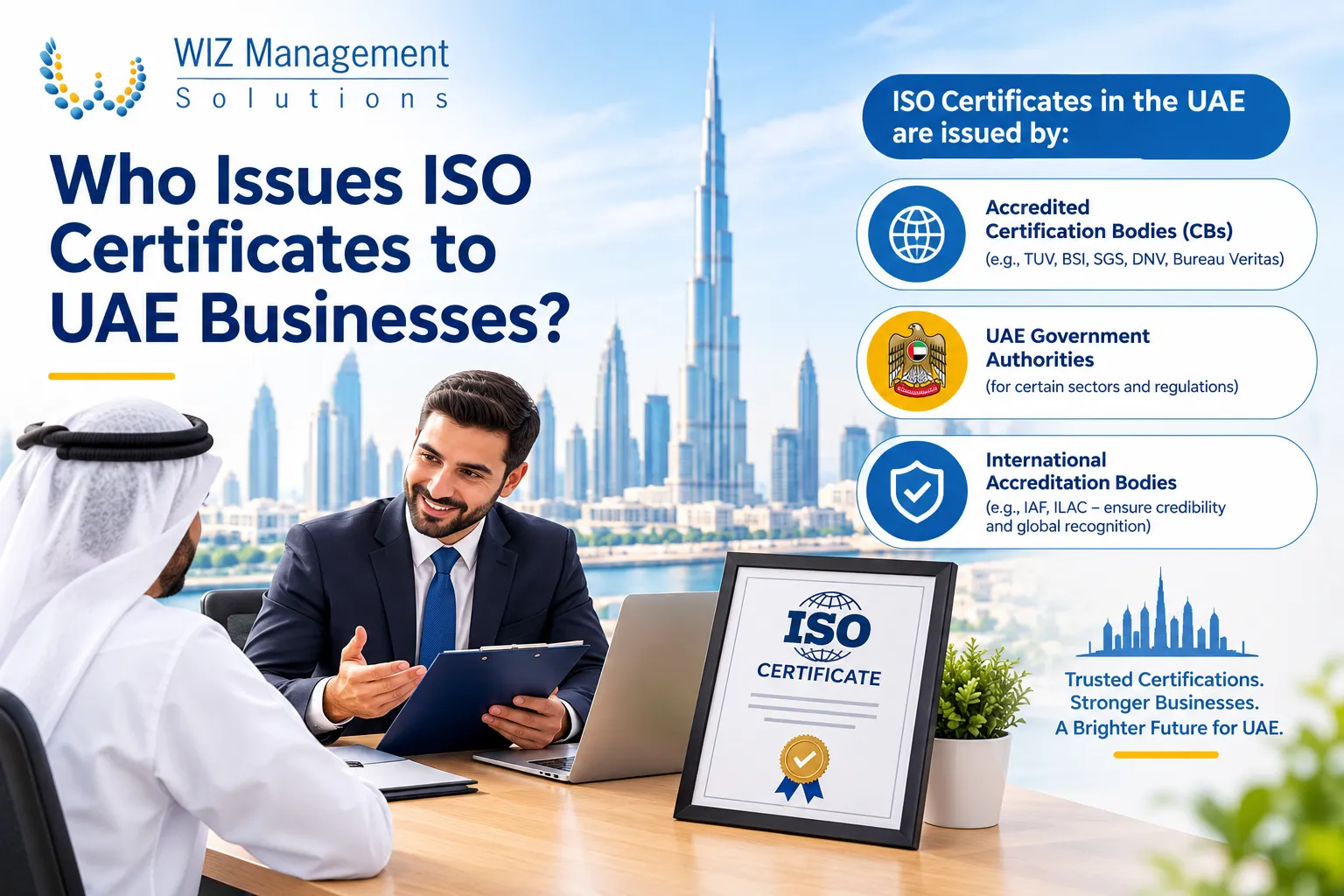 Who Issues ISO Certificates to UAE Businesses?