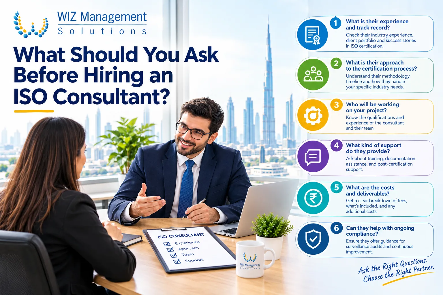 What Should You Ask Before Hiring an ISO Consultant?