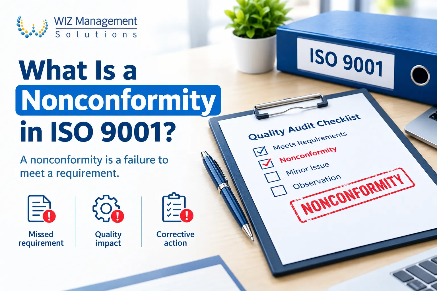 What Is a Nonconformity in ISO 9001?